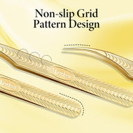 Merrdear Dolphin Shape Isolation Tweezers for Classic & Volume Eyelash Extensions