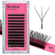 Merrdear 3D W Lash Extensions 0.07/0.10mm C/D curl Premade Volume Fans
