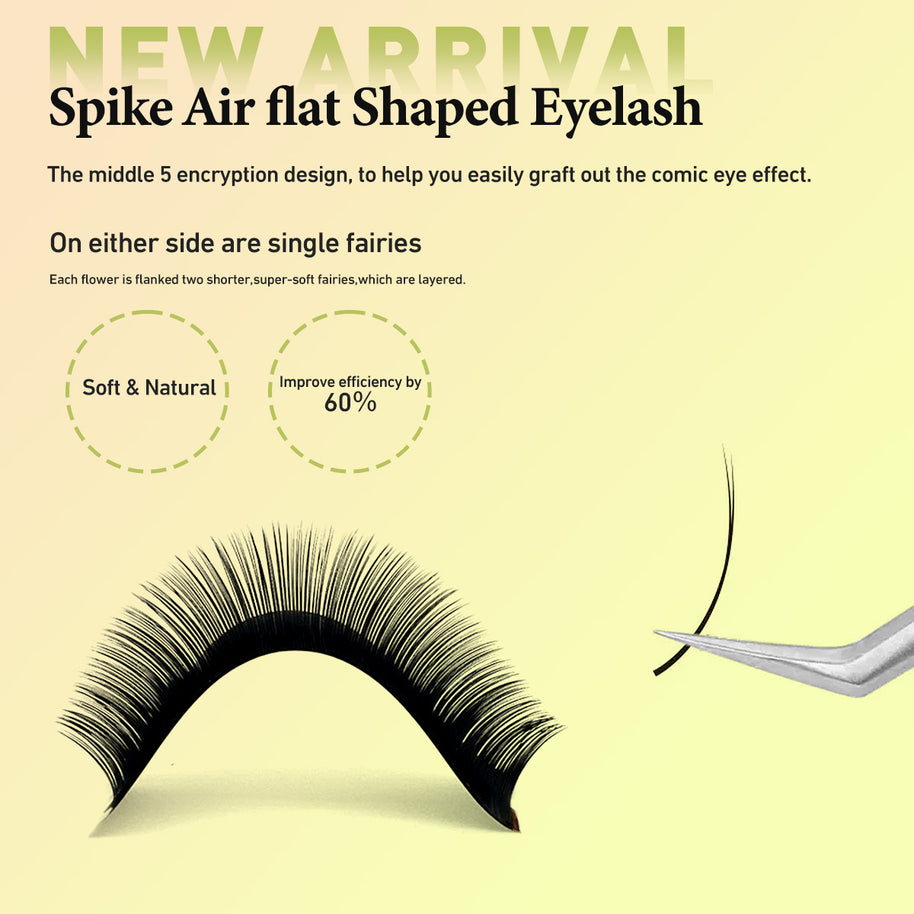 Merrdear Air Series Double Tips Ellipse Eyelash Extension