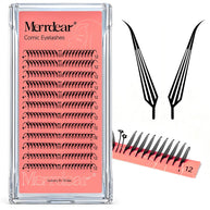 Merrdear Comic-B Eyelash-12Rows/Tray-5 Models