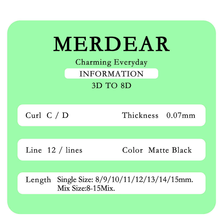 Extensões de pestanas Premium em formato YY, tecidas à mão, cor Mink suave.