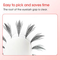 Merrdear Comic C Eyelash-12Rows/Tray-5 Models