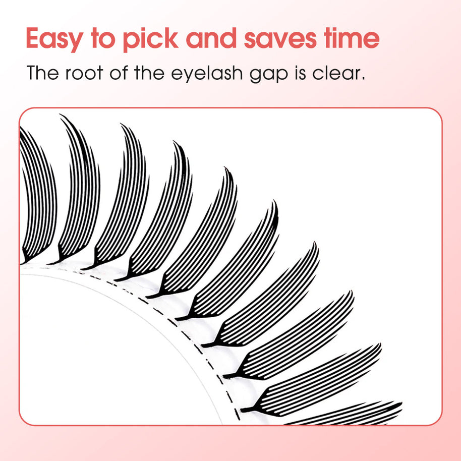 Merrdear Comic-A Eyelash-12Rows/Tray-5 Models