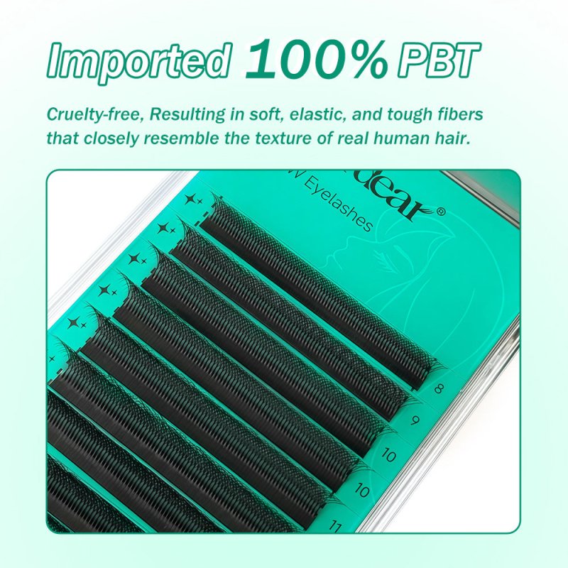 Merrdear 3D/4D/5D/6D W Shape Eyelash Extensions 0.07mm C/D Curl 8-15mm Mixed