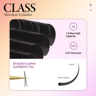 Merrdear Air Series Classic Eyelash Extension 16rows 0.07mm/0.10mm