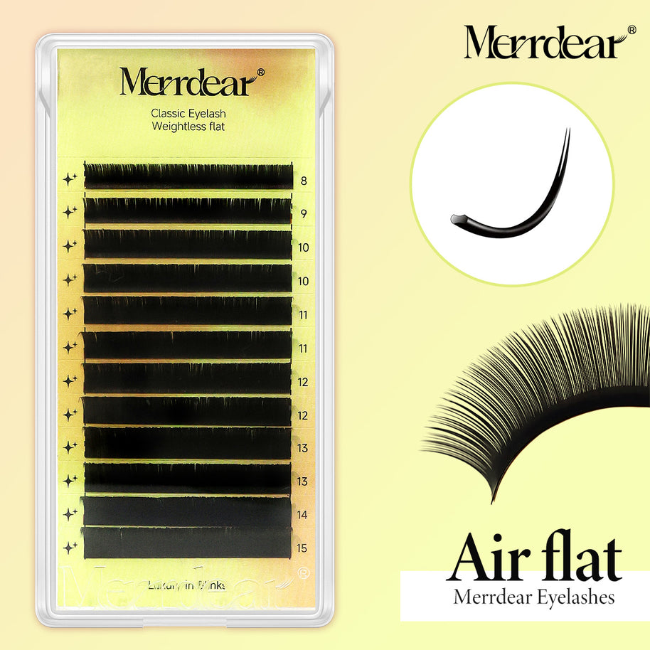 Merrdear Air Series Double Tips Ellipse Eyelash Extension