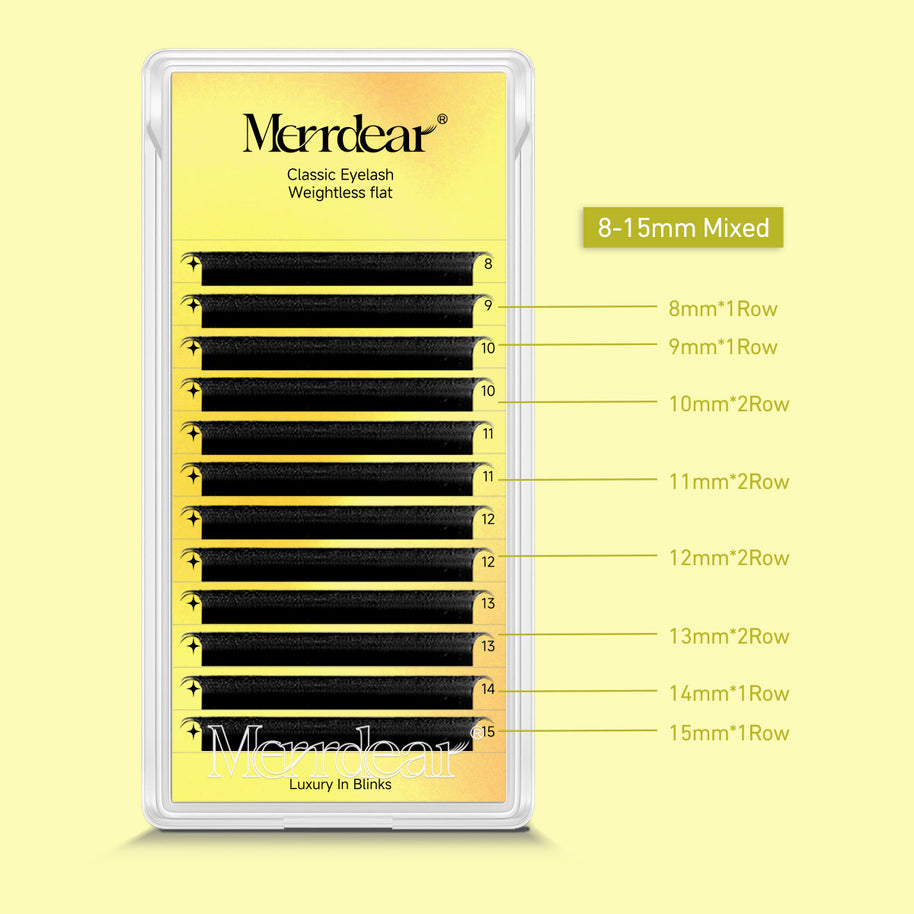Merrdear Air Series Double Tips Ellipse Eyelash Extension