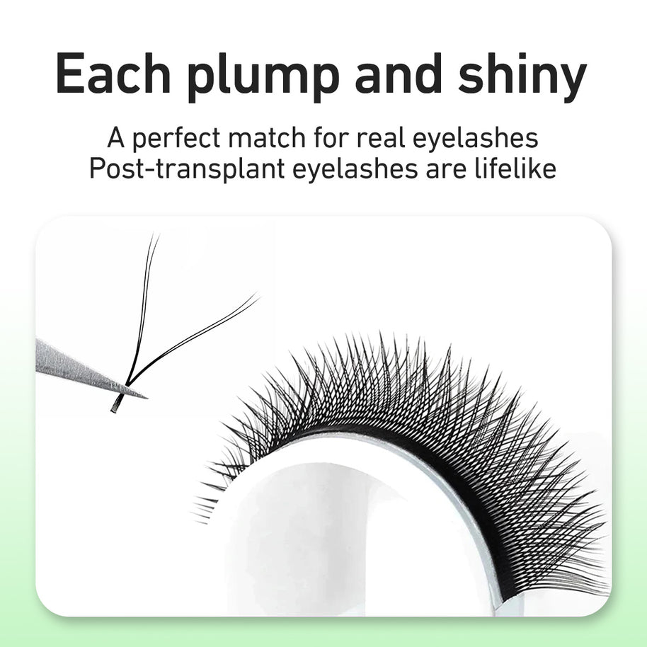 Merrdear 0.10mm YY Shape Eyelash Extensions C/D Curl