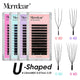 Merrdear 3D–6D U Shape Easy Fan Lash Extensions – MIX