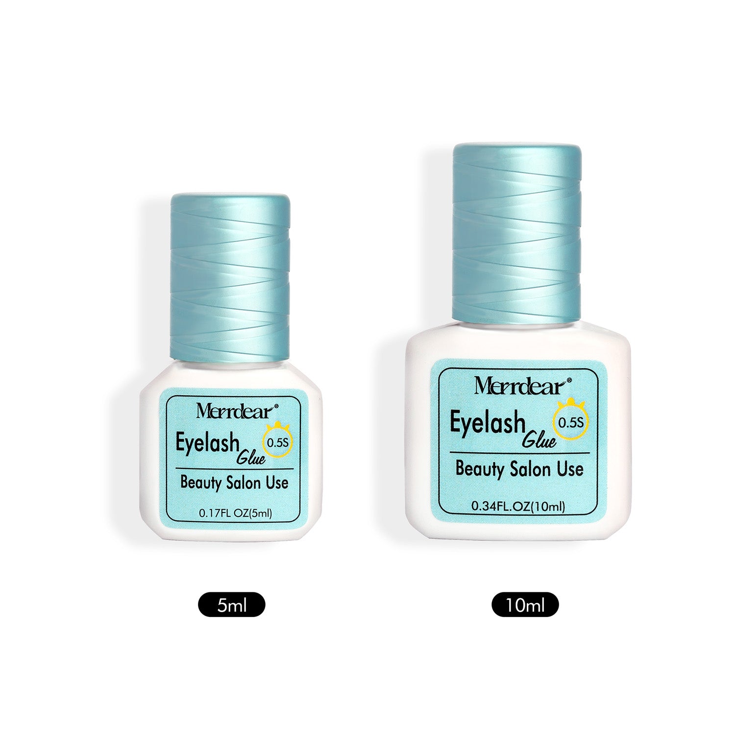 Merrdear Professional 0.5s Eyelash Extension Glue | Max Retention