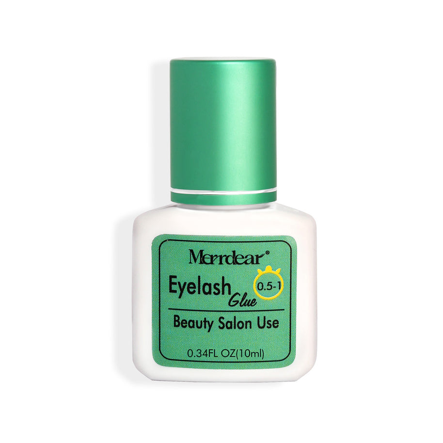 Pegamento para pestañas Merrdear de secado rápido (0,5-1 s) | Adhesivo profesional