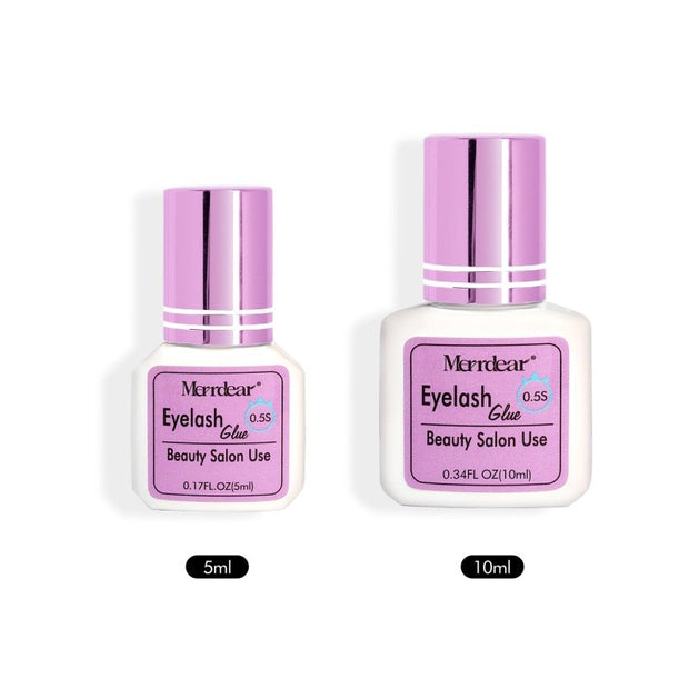 Merrdear Power Lock Professional 0.5s Eyelash Extension Adhesive Lash Glue